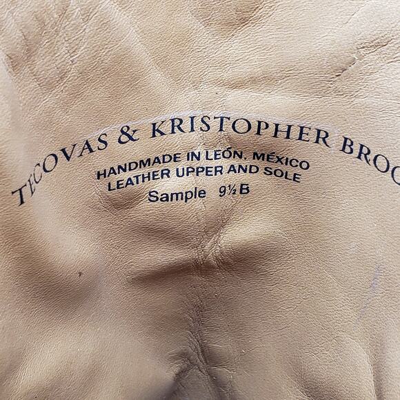 Tecovas By Kristopher Brock The Sadie Leather Boots Womens 9.5 Western SAMPLE - Picture 12 of 16